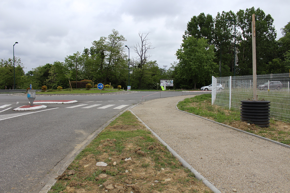 Autrive Une entrée de ville réaménagée - Ville d'Auterive (31)